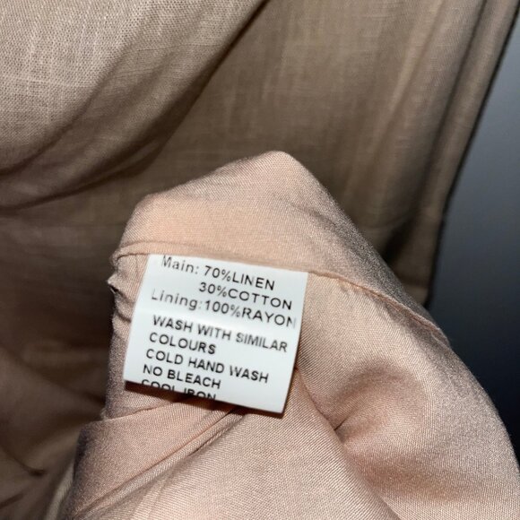 Billy J Boutique - Beige One Shoulder Cutout Mini Dress - Picture 5 of 5